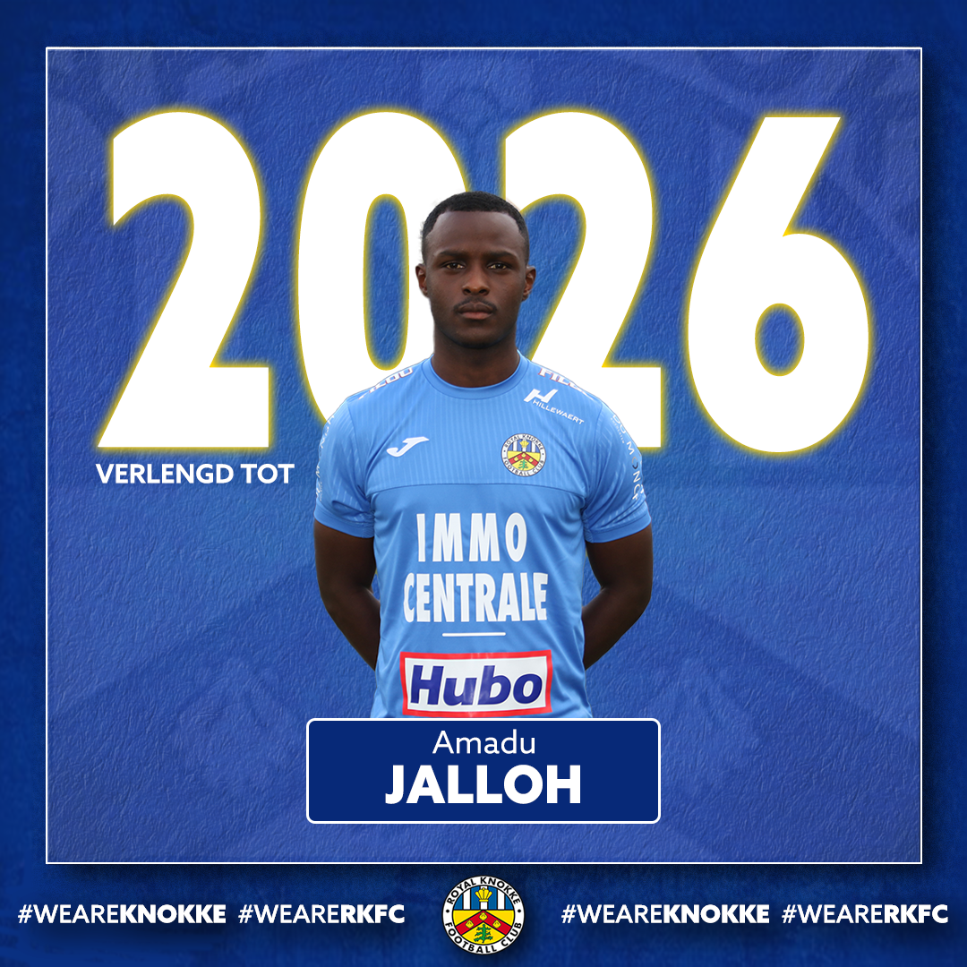 Amadu Jalloh tekent 2 seizoenen bij!